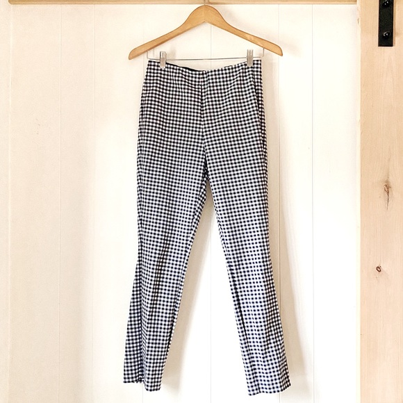 rag & bone Gingham Stretch Skinny Pants - Picture 2 of 8